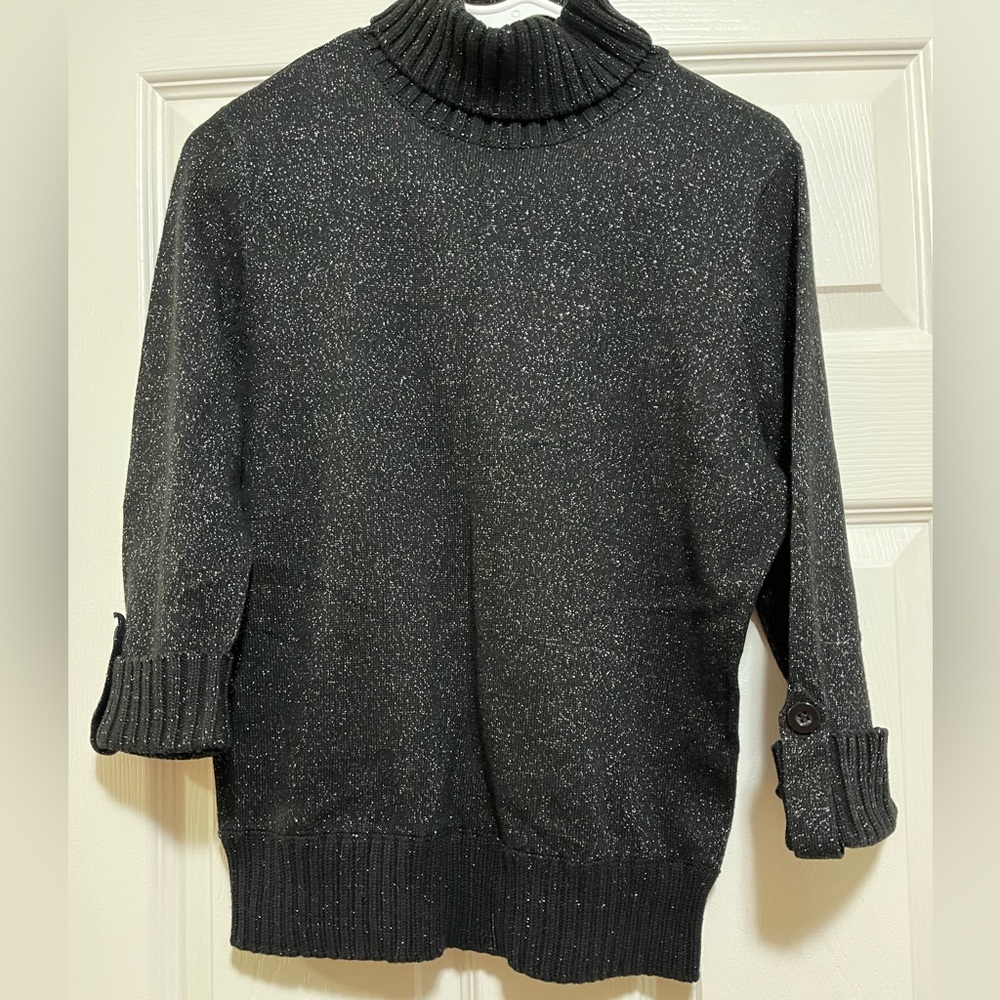 Studio Works Sparkling Sweater Size Pm - image 6